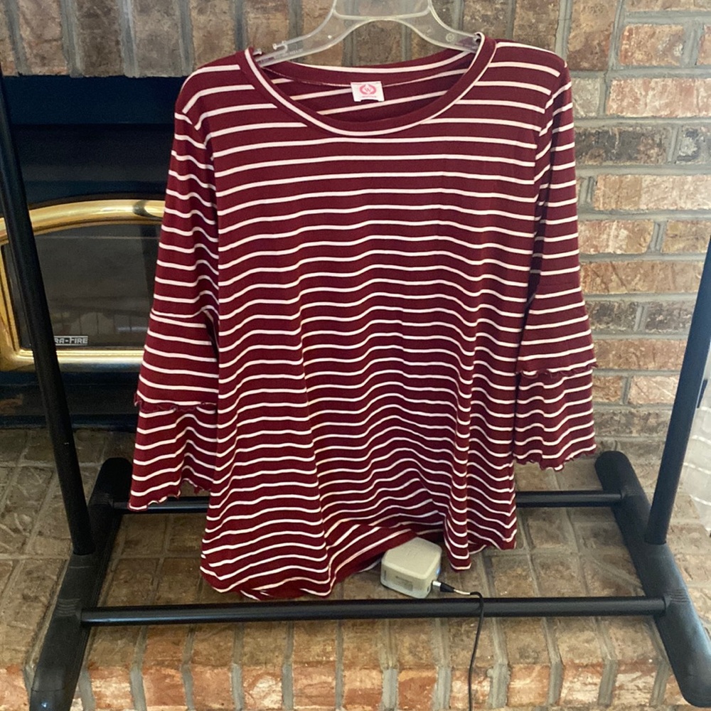Striped boutique top
